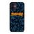 THRASHER SKATEBOARD CAMO BLUE iPhone 12 Mini Case Cover