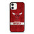 CHICAGO BULLS BASKETBALL TEAM LOGO iPhone 12 Case Cover CHICAGO BULLS BASKETBALL TEAM LOGO iPhone 12 Case Cover