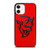 DODGE DEMON LOGO RED iPhone 12 Case Cover