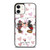 KATE SPADE NEW YORK LOGO MICKEY MINNEY MOUSE DISNEY KISS iPhone 12 Case Cover