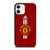 MANCHESTER UNITED FC FOOTBALL LOGO ADIDAS iPhone 12 Case Cover