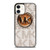MICHAEL KORS LOGO MK WHITE iPhone 12 Case Cover