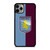 ASTON VILLA FC LOGO FOOTBALL CLUB iPhone 11 Pro Max Case Cover