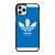 ADIDAS LOGO SHOES BLUE ORIGINALS.jpg iPhone 11 Pro Case Cover