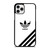 ADIDAS LOGO WHITE CLASSIC STRIPES.jpg iPhone 11 Pro Case Cover