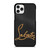 CHRISTIAN LOUBOUTIN LOGO LEATHER.jpg iPhone 11 Pro Case Cover