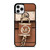 MICHAEL KORS LOGO MK PADLOCK BROWN.jpg iPhone 11 Pro Case Cover