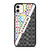 COACH NEW YORK LOGO COLORFULL BLACK ICON iPhone 11 Case Cover