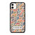 COACH NEW YORK LOGO MONOGRAM SEAMLESS PATTERN iPhone 11 Case Cover