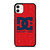 DC SHOE USA LOGO RED iPhone 11 Case Cover DC SHOE USA LOGO RED iPhone 11 Case Cover