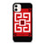 GIVENCHY PARIS RED LOGO iPhone 11 Case Cover
