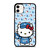 HELLO KITTY LA DODGERS LOS ANGELES BASEBALL iPhone 11 Case Cover