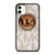 MICHAEL KORS LOGO MK WHITE iPhone 11 Case Cover