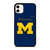 MICHIGAN WOLVERINES LOGO NIKE UNIVERSITY FOOTBALL iPhone 11 Case Cover