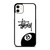 STUSSY 8 BILLIARD BALL iPhone 11 Case Cover