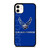US AIR FORCE LOGO UNITED STATES iPhone 11 Case Cover
