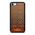 COACH NEW YORK ICON BROWN LOGO iPhone SE 2022 Case Cover
