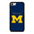 MICHIGAN WOLVERINES LOGO NIKE UNIVERSITY FOOTBALL iPhone SE 2022 Case Cover