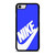 NIKE LOGO BLUE iPhone SE 2022 Case Cover