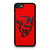 DODGE DEMON LOGO RED iPhone SE 2020 Case Cover