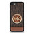 MICHAEL KORS LOGO MK WALLET BROWN iPhone SE 2020 Case Cover
