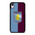 ASTON VILLA FC LOGO FOOTBALL CLUB iPhone XR Case Cover
