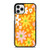 FLOWER POWER ORANGE PATTERN iPhone 11 Pro Case Cover