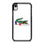 LACOSTE LOGO MOZAIC iPhone XR Case Cover