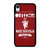 MANCHESTER UNITED FC LOGO FOOTBALL RED DEVILS iPhone XR Case Cover