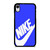 NIKE LOGO BLUE iPhone XR Case Cover