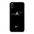 AIR JORDAN NIKE BLACK WHITE iPhone XS Max Case Cover
