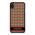 COACH NEW YORK BROWNLOGO PATTERN iPhone XS Max Case Cover