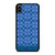 COACH NEW YORK LOGO PATTERN BLUE EMBLEM iPhone XS Max Case Cover