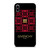 GIVENCHY PARIS LOGO RED GOLD iPhone XS Max Case Cover