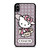 HELLO KITTY X COACH NEW YORK LOGO iPhone XS Max Case Cover