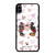KATE SPADE NEW YORK LOGO MICKEY MINNEY MOUSE DISNEY KISS iPhone XS Max Case Cover