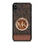 MICHAEL KORS LOGO MK WALLET BROWN iPhone XS Max Case Cover