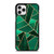 EMERALD AND COPPER GEOMETRIC PATTERN iPhone 11 Pro Case Cover
