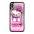 CUTE PINK HELLO KITTY iPhone X / XS Case Cover
