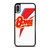 DAVID BOWIE LIGHTNING LOGO iPhone X / XS Case Cover