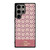 COACH NEW YORK LOGO PINK EMBLEM PATTERN Samsung Galaxy S24 Ultra Case Cover
