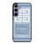 GIVENCY PARIS LOGO G-TOTE Samsung Galaxy S24 Plus Case Cover