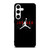 AIR JORDAN NIKE RED BLACK Samsung Galaxy S24 Case Cover