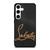 CHRISTIAN LOUBOUTIN LOGO LEATHER Samsung Galaxy S24 Case Cover
