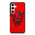 DODGE DEMON LOGO RED Samsung Galaxy S24 Case Cover