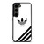 ADIDAS LOGO WHITE CLASSIC STRIPES Samsung Galaxy S23 Plus Case Cover