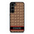 COACH NEW YORK BROWNLOGO PATTERN Samsung Galaxy S23 Plus Case Cover