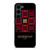GIVENCHY PARIS LOGO RED GOLD Samsung Galaxy S23 Plus Case Cover