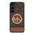 MICHAEL KORS LOGO MK WALLET BROWN Samsung Galaxy S23 Plus Case Cover