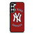 NEW YORK YANKEES BASEBALL LOGO RED Samsung Galaxy S23 Case Cover NEW YORK YANKEES BASEBALL LOGO RED Samsung Galaxy S23 Case Cover